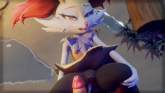  骚货Braxien发情配种！宝可梦淫荡育种实录 