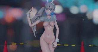 MMD极品骚货沦陷！巨乳肉体狂浪狂舞，高潮淫叫极乐演出！3D